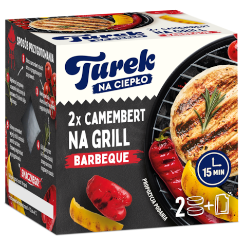 TUREK CAMEMBERT NA GRILLA 200g/6 BBQ