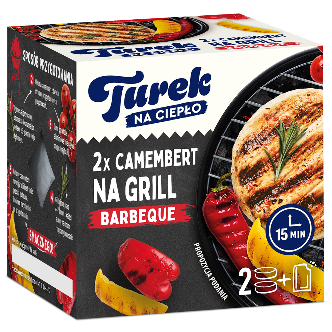 TUREK CAMEMBERT NA GRILLA 200g/6 BBQ