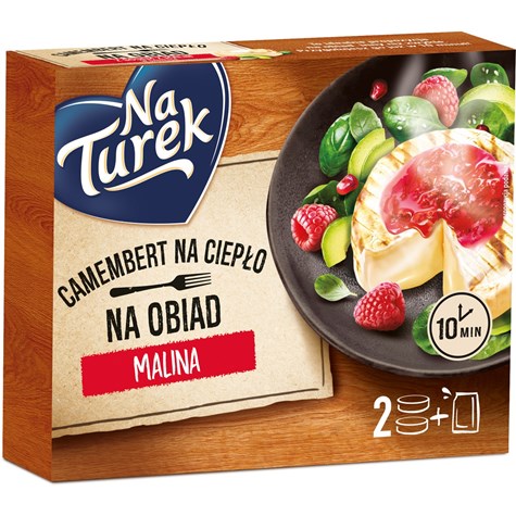 TUREK CAMEMBERT NA CIEPŁO 200g/6 malina