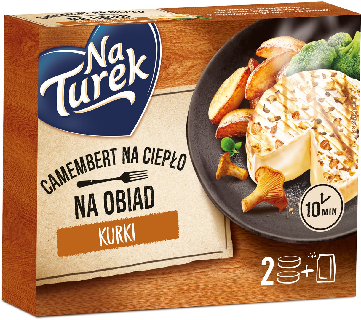 TUREK CAMEMBERT NA CIEPŁO 200g/6 kurka