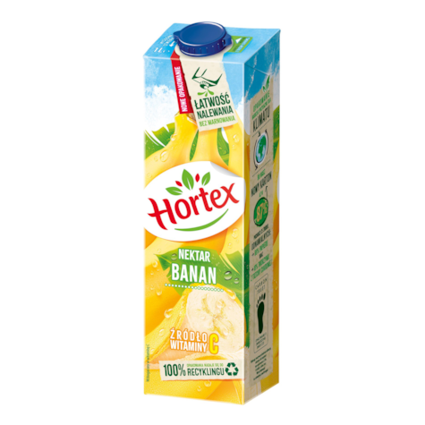 HORTEX NEKTAR 1L BANAN (6) karton