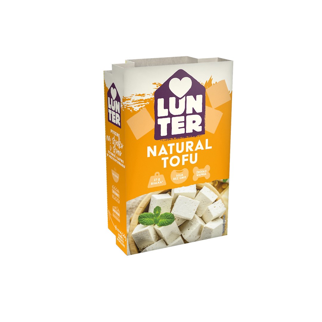 LUNTER TOFU NATURALNE 180g/10 KOSTKA