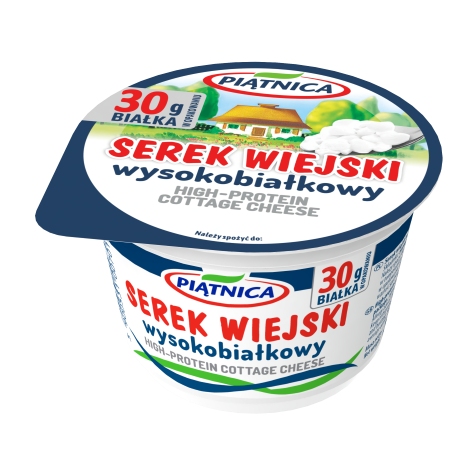 PIĄTNICA SEREK WIEJSKI WYSOKOBIAŁKOWY 200g/12