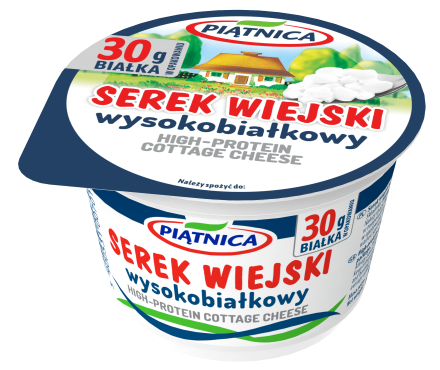 PIĄTNICA SEREK WIEJSKI WYSOKOBIAŁKOWY 200g/12
