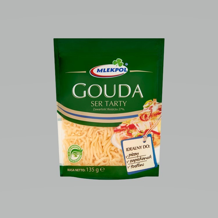 MLEKPOL SER TARTY 135g GOUDA (12)