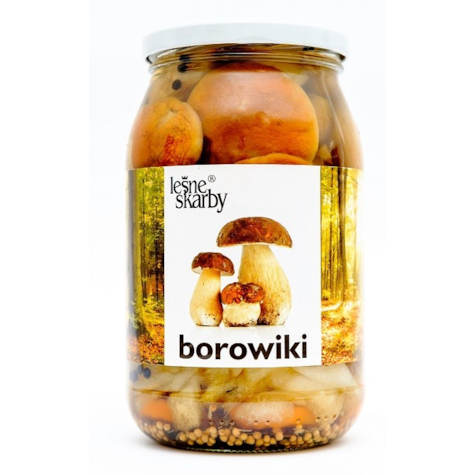 LEŚNE SKARBY BOROWIKI MARYNOWANE 800g/455g/4