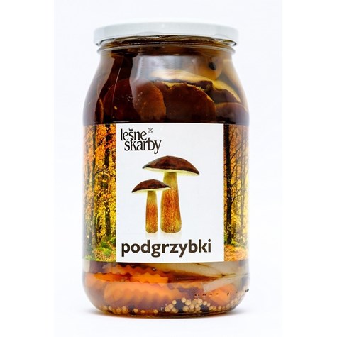 LEŚNE SKARBY PODGRZYBKI MARYNOWANE 800g/455g/4