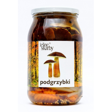 LEŚNE SKARBY PODGRZYBKI MARYNOWANE 800g/455g/4