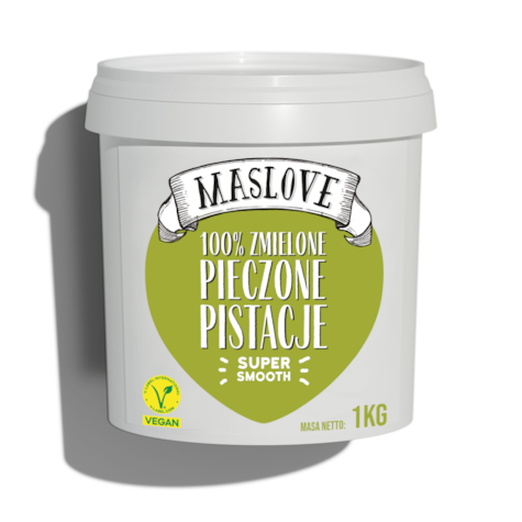 MASLOVE PASTA PISTACJOWA 100% SUPER SMOOTH 1kg/8
