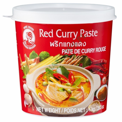 ASIA PASTA CURRY CZERWONA COCK 1kg/12