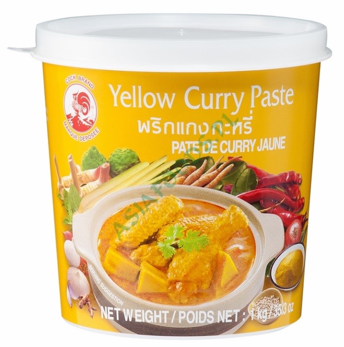 ASIA PASTA CURRY ŻÓŁTA COCK 1kg/12