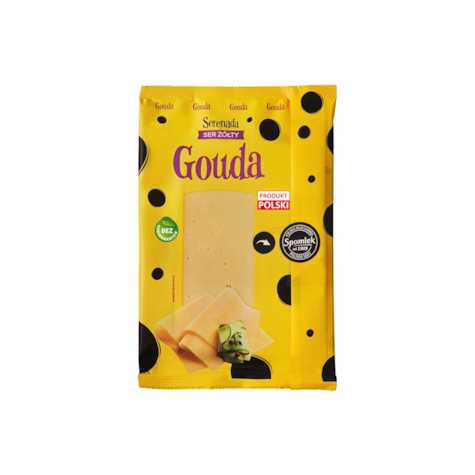 SERENADA SER PLASTRY b/laktozy 135g/17 GOUDA