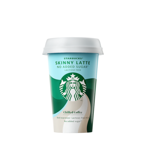 ARLA STARBUCKS SKINNY LATTE LACTOSE FREE 220ml/10