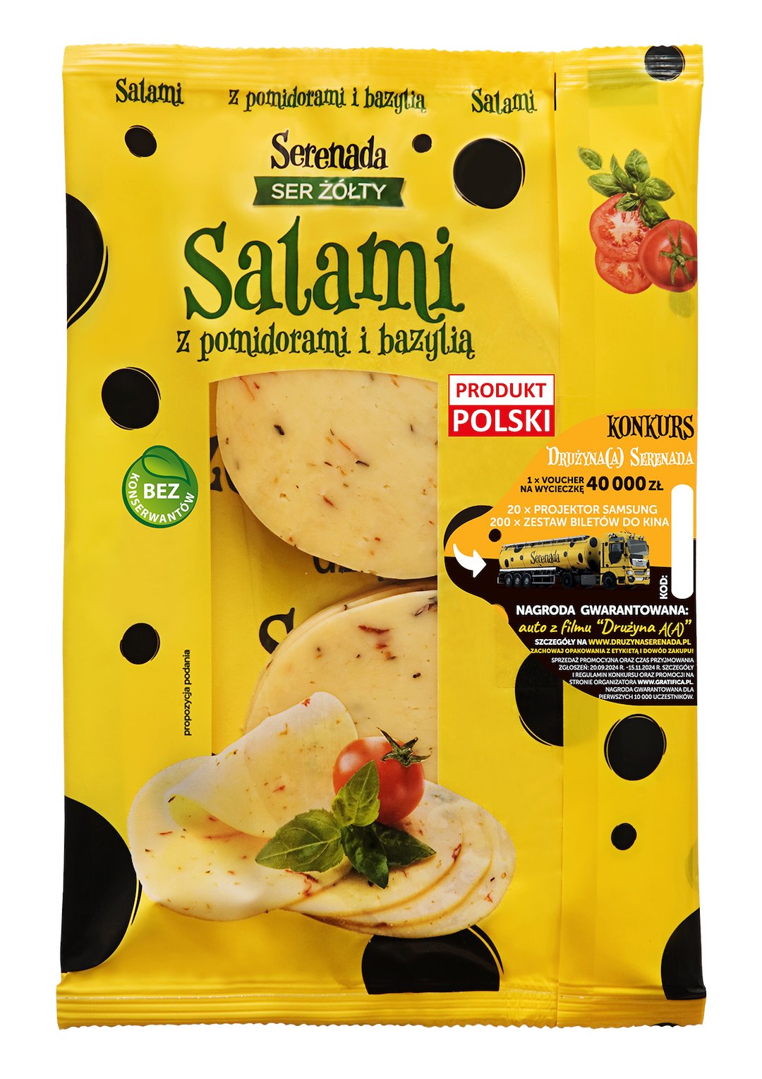 SERENADA SER PLASTRY 135g/14 SALAMI POMID/BAZ kop