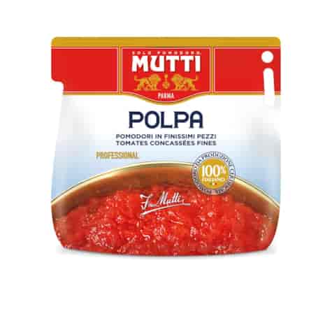 DEVELEY MUTTI POMIDORY DROBNO KROJONE POLPA 5kg/2