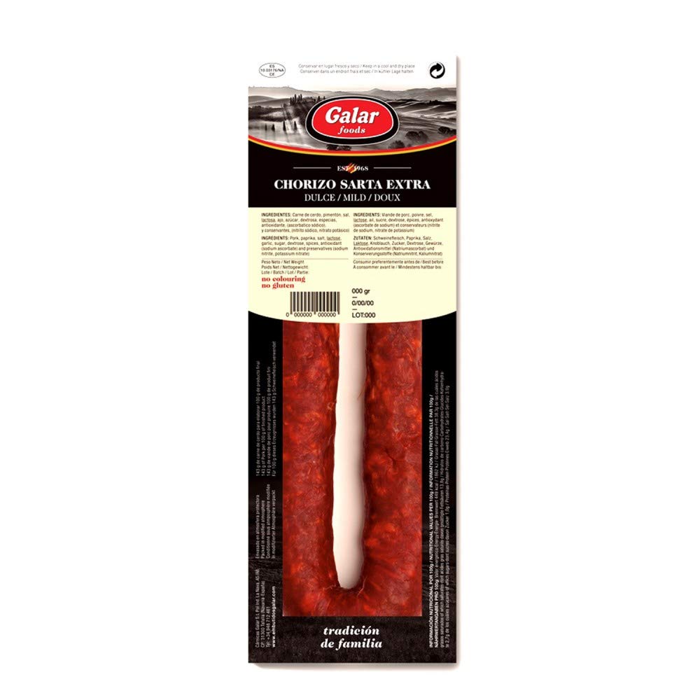 ENGROS CHORIZO SARTA EXTRA CIENK 200g/20 Galar