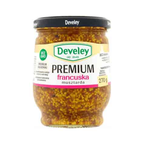 DEVELEY MUSZTARDA FRANCUSKA 270g/12