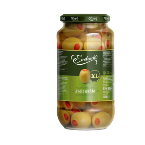 DEVELEY OLIWKI ZIELONE Z PASTĄ PAPRYKO 910g/550g/6