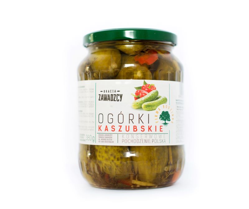 BRACIA OGÓRKI KONSERWOWE KASZUBSKIE 680g/380g/8