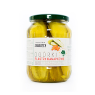 BRACIA OGÓRKI KANAPKOWE PLASTRY 680g/350g/8