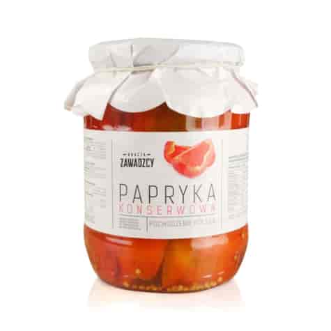 BRACIA PAPRYKA KONSERWOWA 670g/280g/6