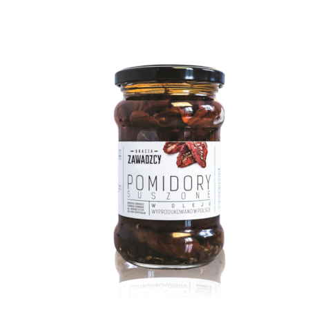 BRACIA POMIDORY SUSZONE W OLEJU 270g/150g/8