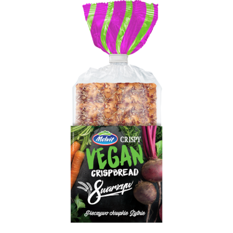 MELVIT CRISPY ŻYTNI VEGAN 130g/10