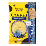 SERENADA SER PLASTRY 135g/14 GOUDA Z CZARNUSZKĄ