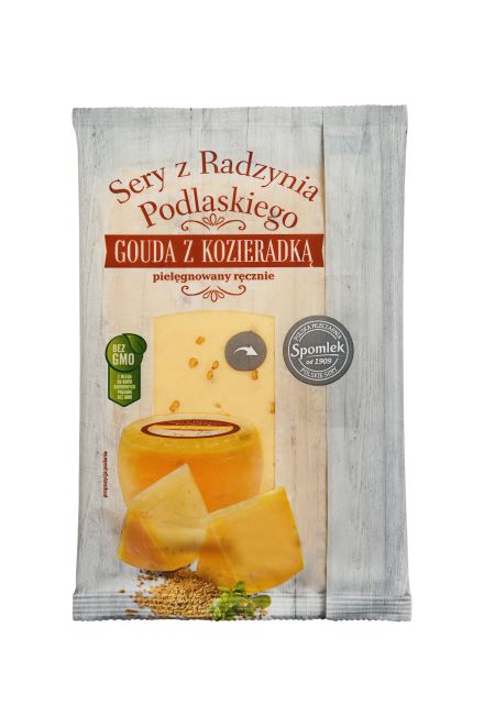 SERENADA SER PLASTRY 135g/12 GOUDA Z KOZIERADKĄ