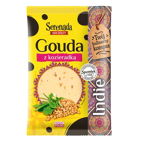 SERENADA SER PLASTRY 135g/14 GOUDA Z KOZIERADKĄ
