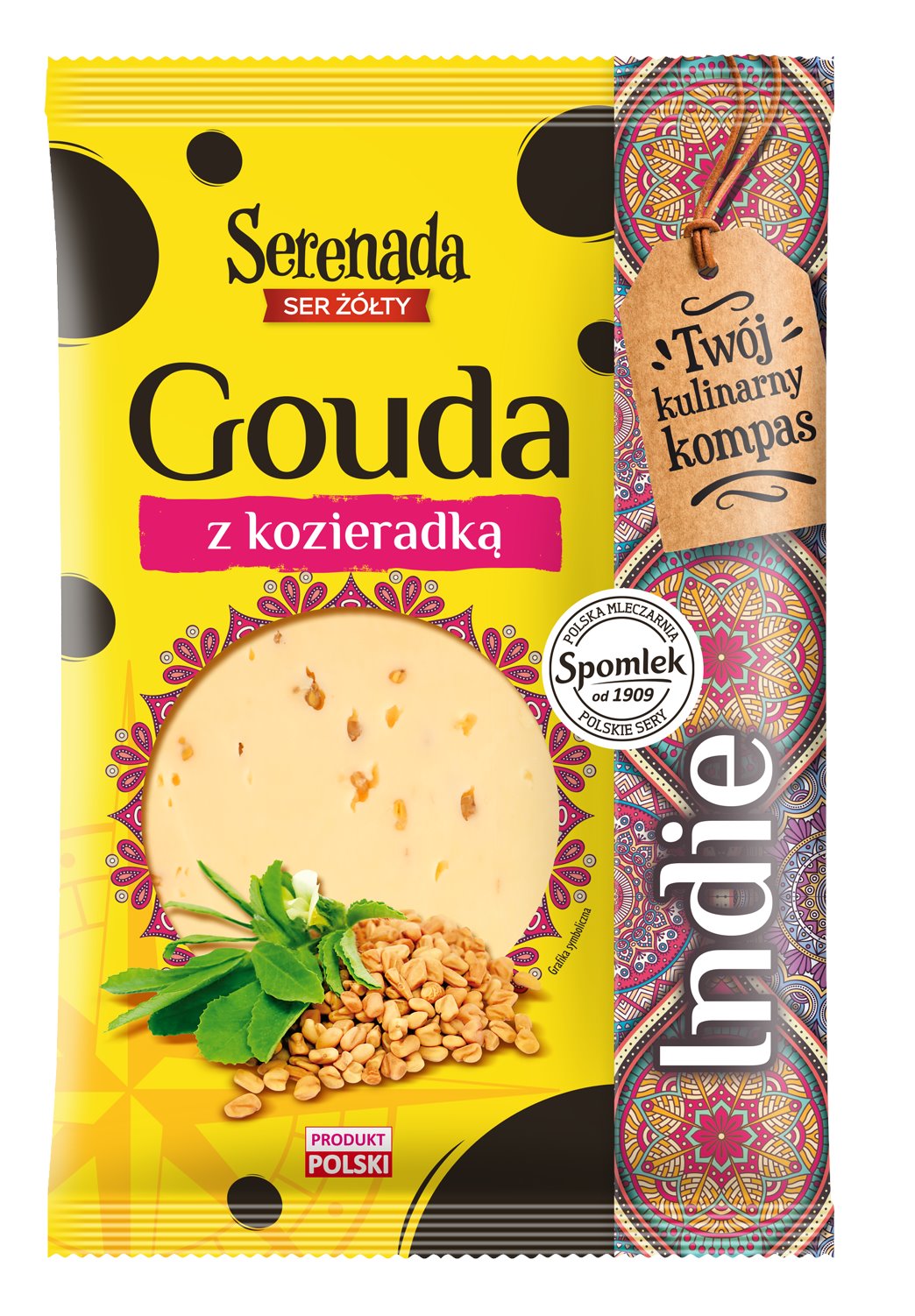 SERENADA SER PLASTRY 135g/14 GOUDA Z KOZIERADKĄ