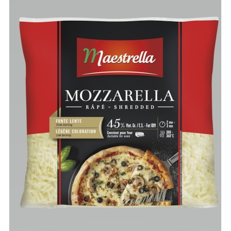 EURIAL MOZZARELLA MAESTRELLA WIÓRY 45% 2,5kg/4
