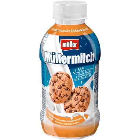 MULLER MILK KARMEL COOKIE 400ml/12