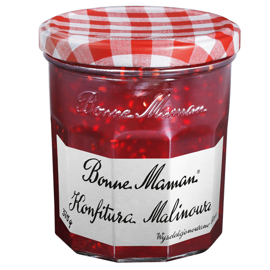 BONNE MAMAN KONFITURA MALINOWA 370g (6)