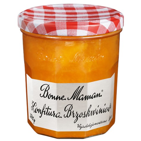 BONNE MAMAN KONFITURA BRZOSKWINIOWA 370g (6)