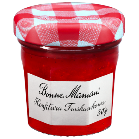 BONNE MAMAN KONFITURA TRUSKAWKOWA 30g (15)