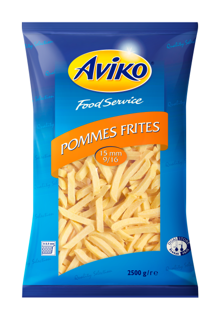 AVIKO FRYTKI BELGIJSKIE 15mm 2,5kg/6