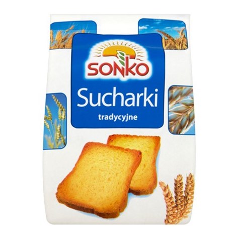 SONKO TOSTY PSZENNE SUCHARKI 225g/10