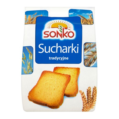 SONKO TOSTY PSZENNE SUCHARKI 225g/10