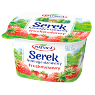 PIĄTNICA SEREK HOMO TRUSKAWKOWY 150g/12