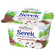 PIĄTNICA SEREK HOMO STRACCIATELLA 150g/12