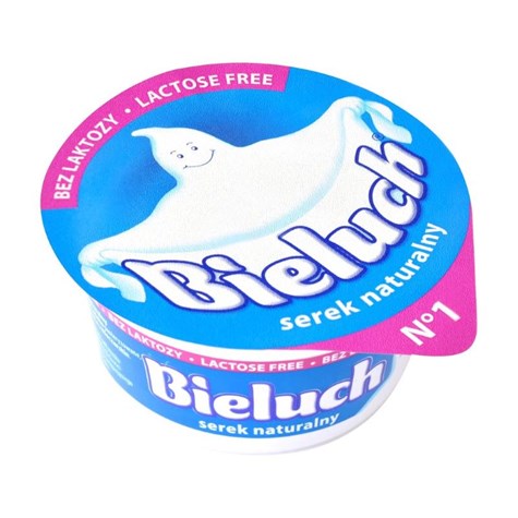 BIELUCH SEREK NATURA BEZ LAKTOZY 150g/12