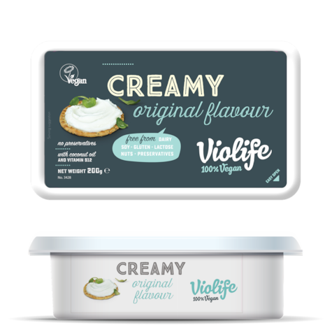 VIOLIFE SEREK WEGAŃSKI DO SMAROWANI CREAMY 150g/10