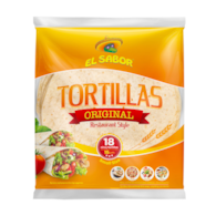 GREEK TORTILLA 18x15cm (10) 504g EL SABOR