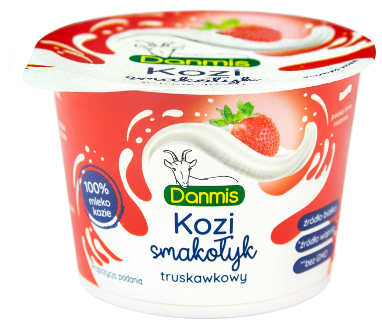 DANMIS KOZI SMAKOŁYK TRUSKAWKA 100g/6