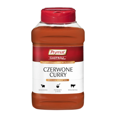 PRYMAT CURRY CZERWONE 400g/6 pet