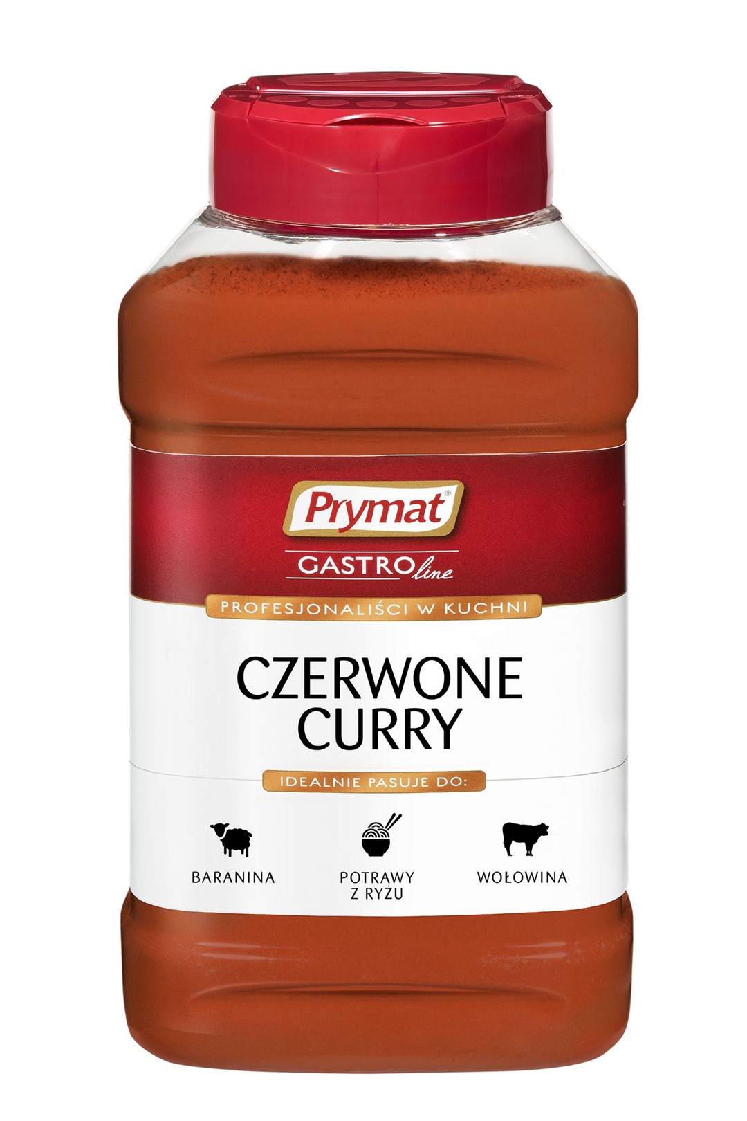 PRYMAT CURRY CZERWONE 400g/6 pet