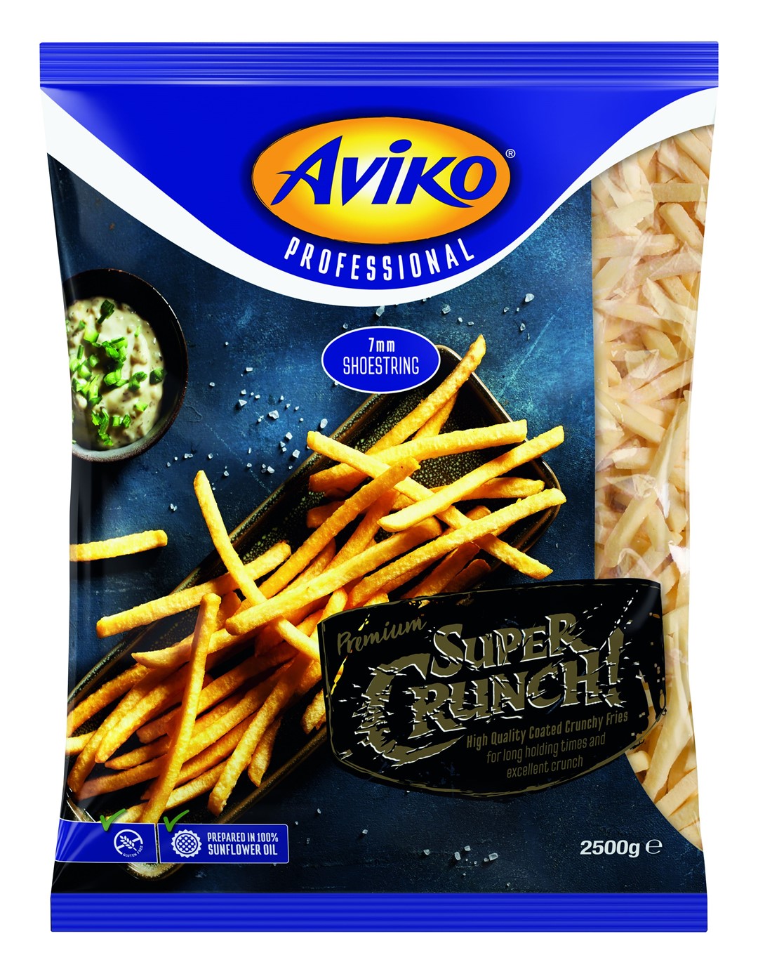 AVIKO FRYTKI SUPER CRUNCH 7mm 2,5kg/4