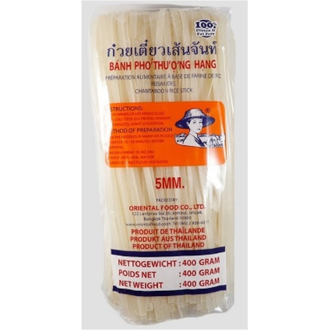 ASIA MAKARON RYŻOWY WSTĄŻKA 5mm 400g/34 Farmer