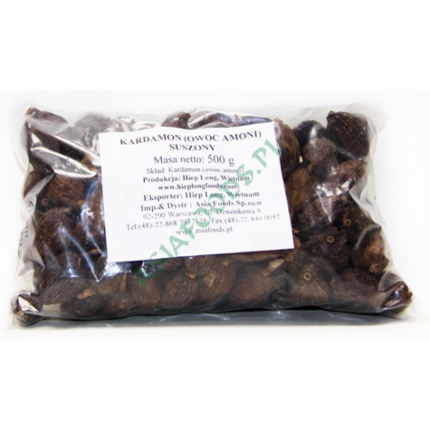 ASIA KARDAMON CAŁY OWOCE 500g/40 TSAO-QUA